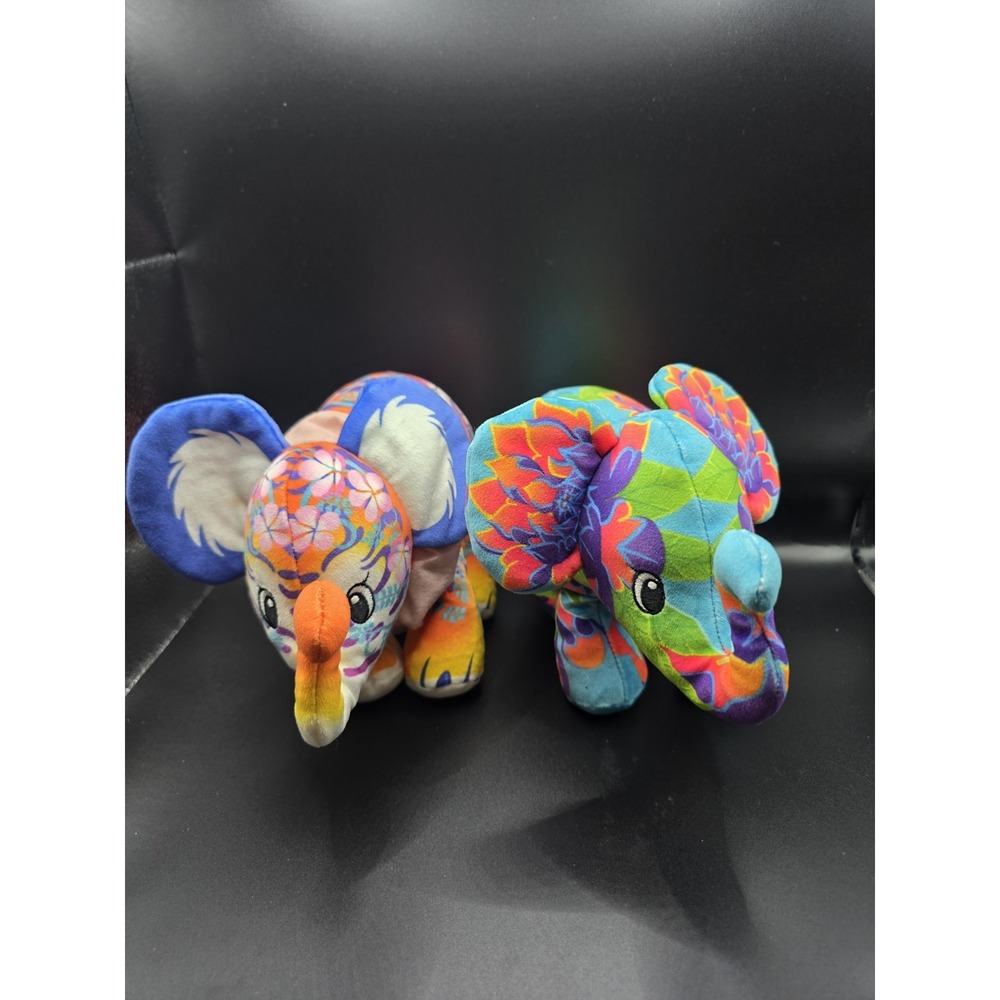Funk Pop Art Weighted Elephant Plush Pair.